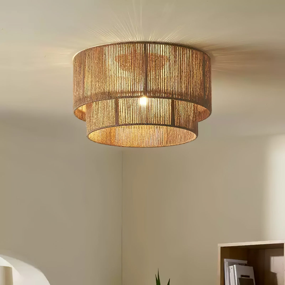 Astra Woven Ceiling Lamp
