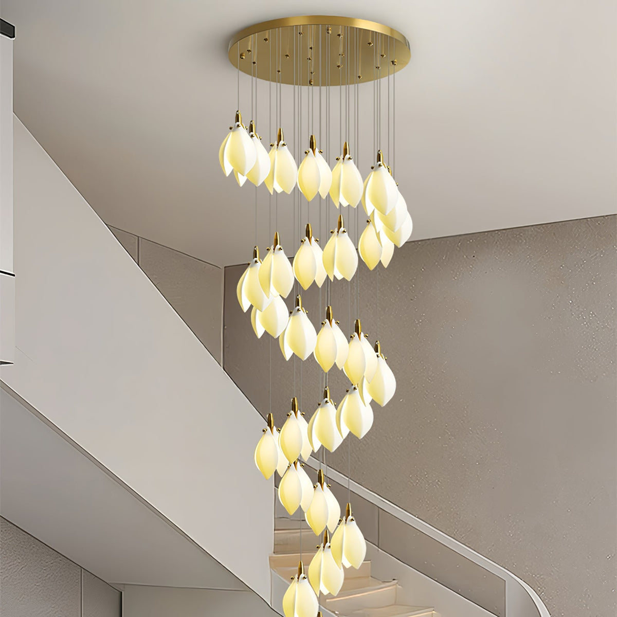 Astralis Bloom Stairs Chandelier