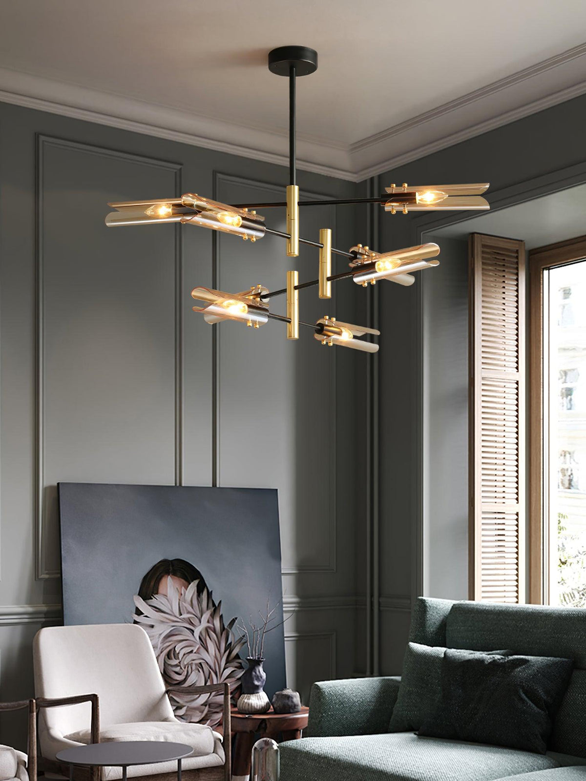 Astrid Double Chandelier - view 10
