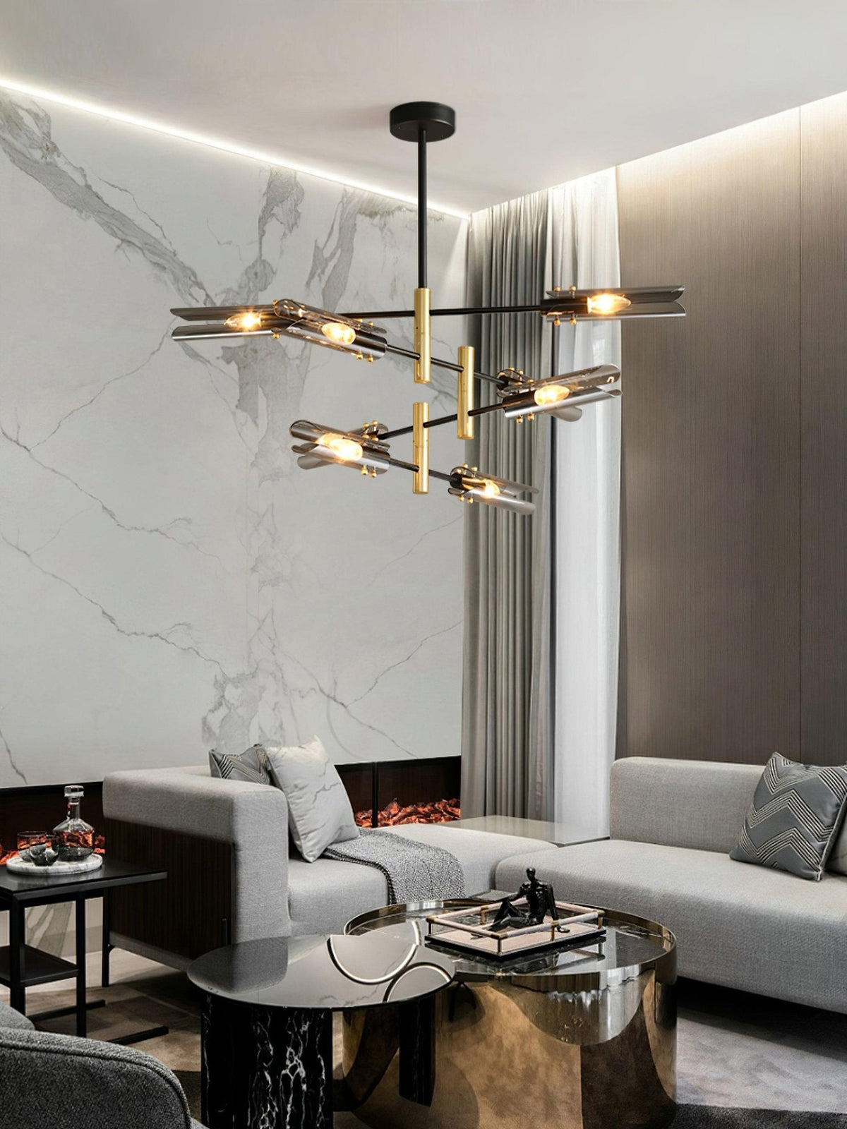 Astrid Double Chandelier - view 12