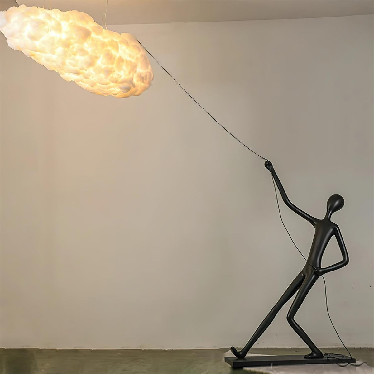 Atlas Cloud Sculpture Floor Lamp - view 13