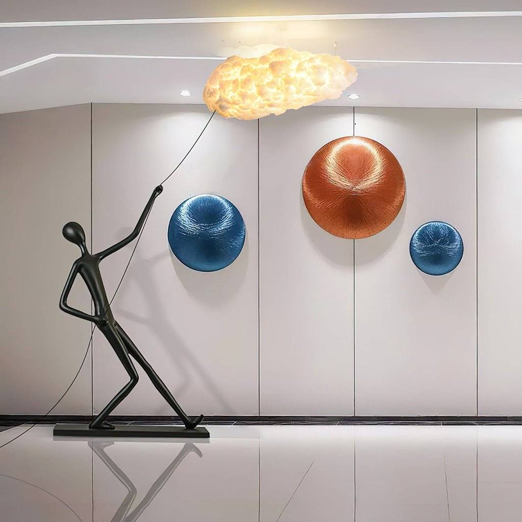 Atlas Cloud Sculpture Floor Lamp - view 4