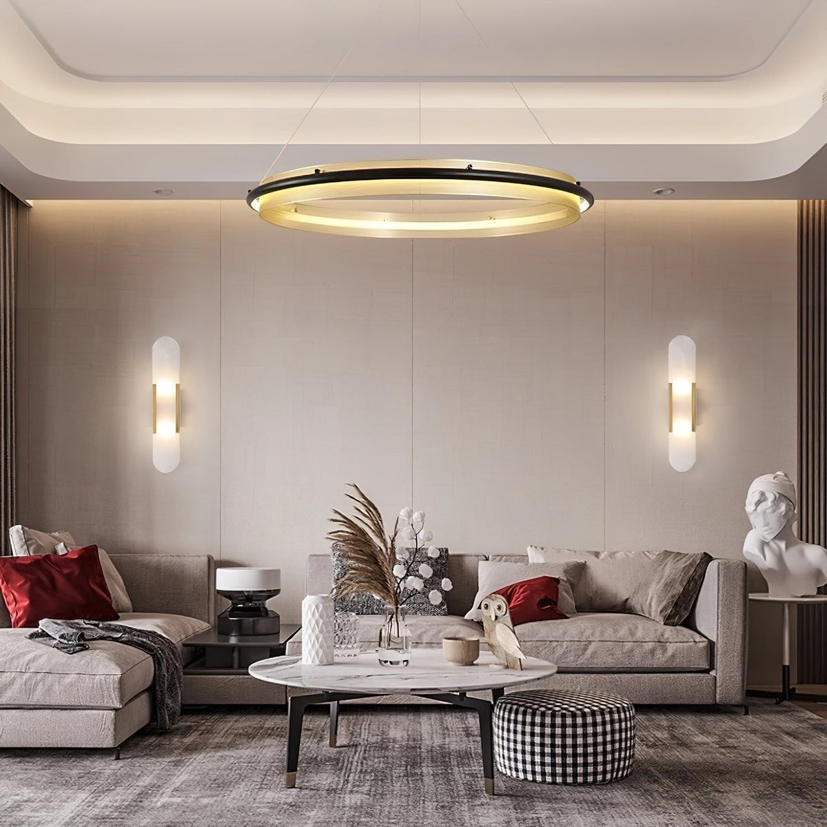 Aura Acrylic LED Chandelier - view 12