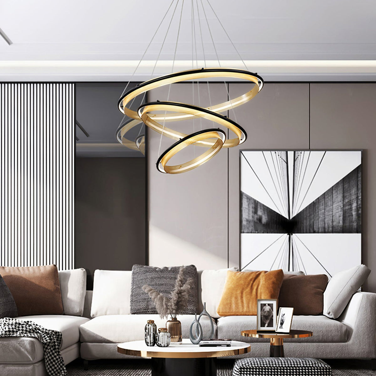 Aura Acrylic LED Chandelier - view 14