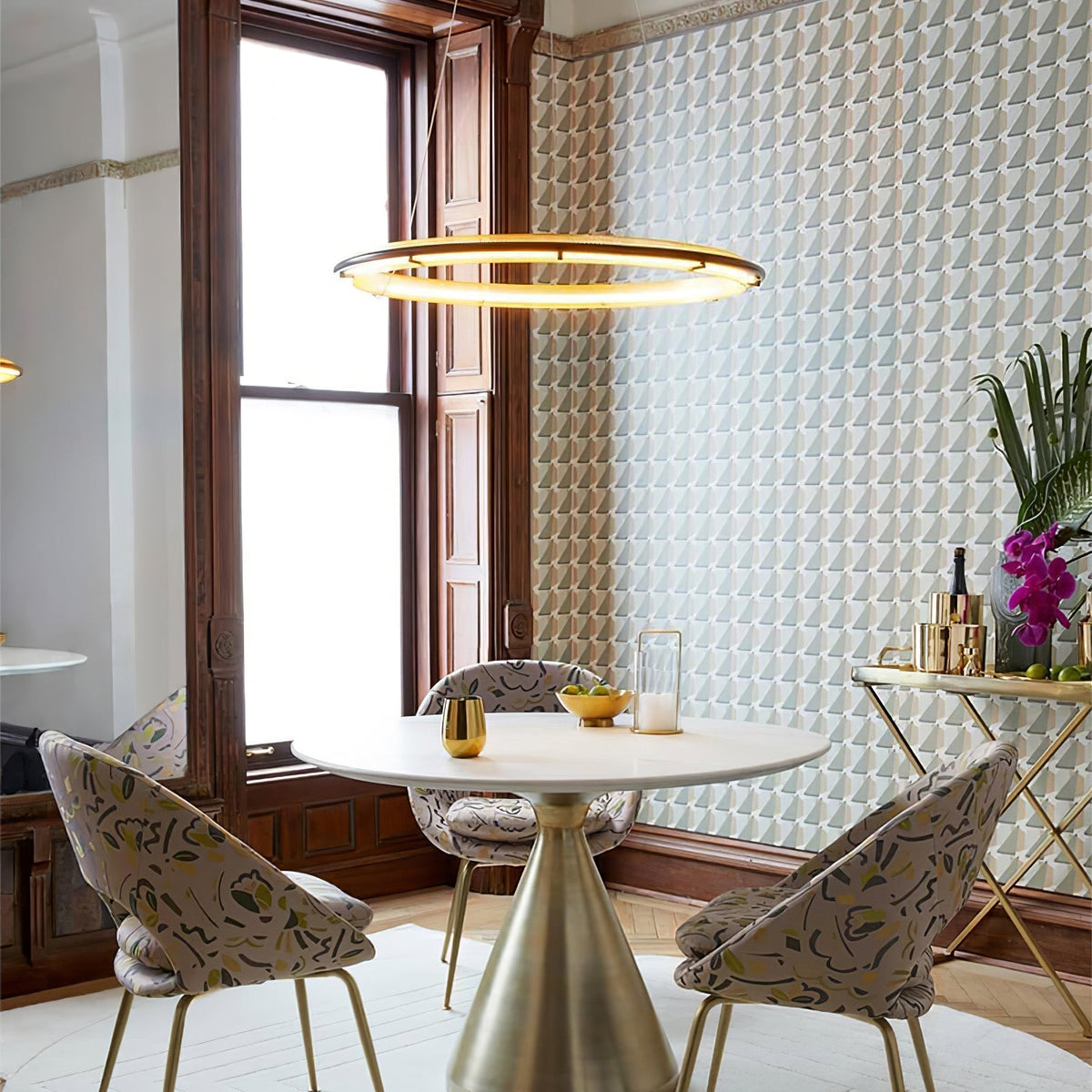 Aura Acrylic LED Chandelier - view 4