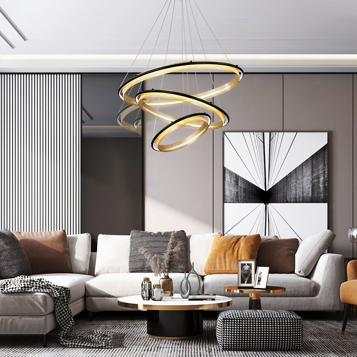 Aura Acrylic LED Chandelier - view 10