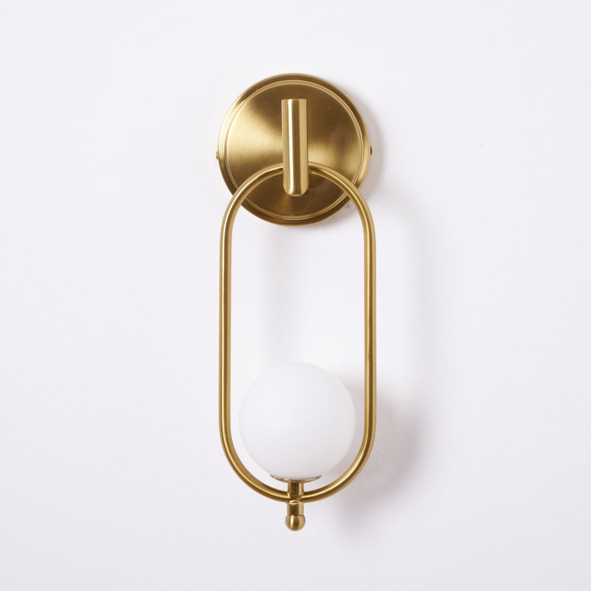 Aurea Brass Wall Light