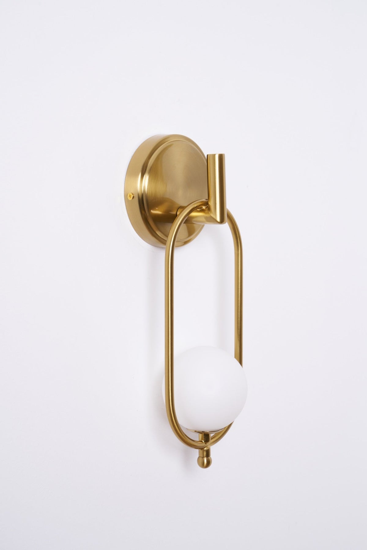 Aurea Brass Wall Light