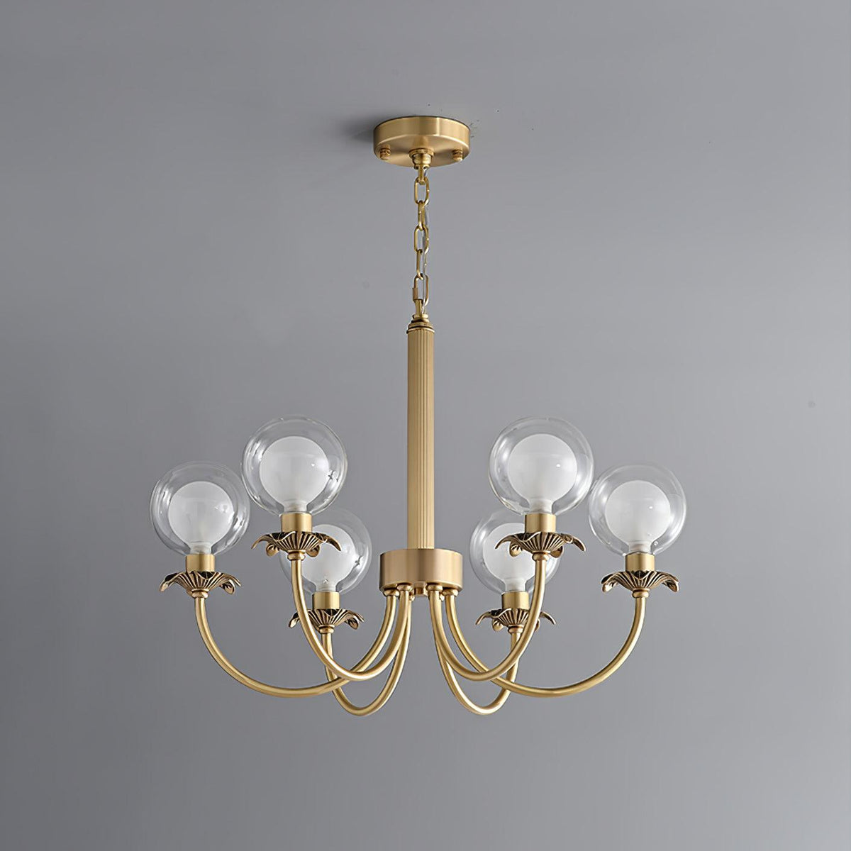 Aureate Radiance Glass Chandelier - view 18