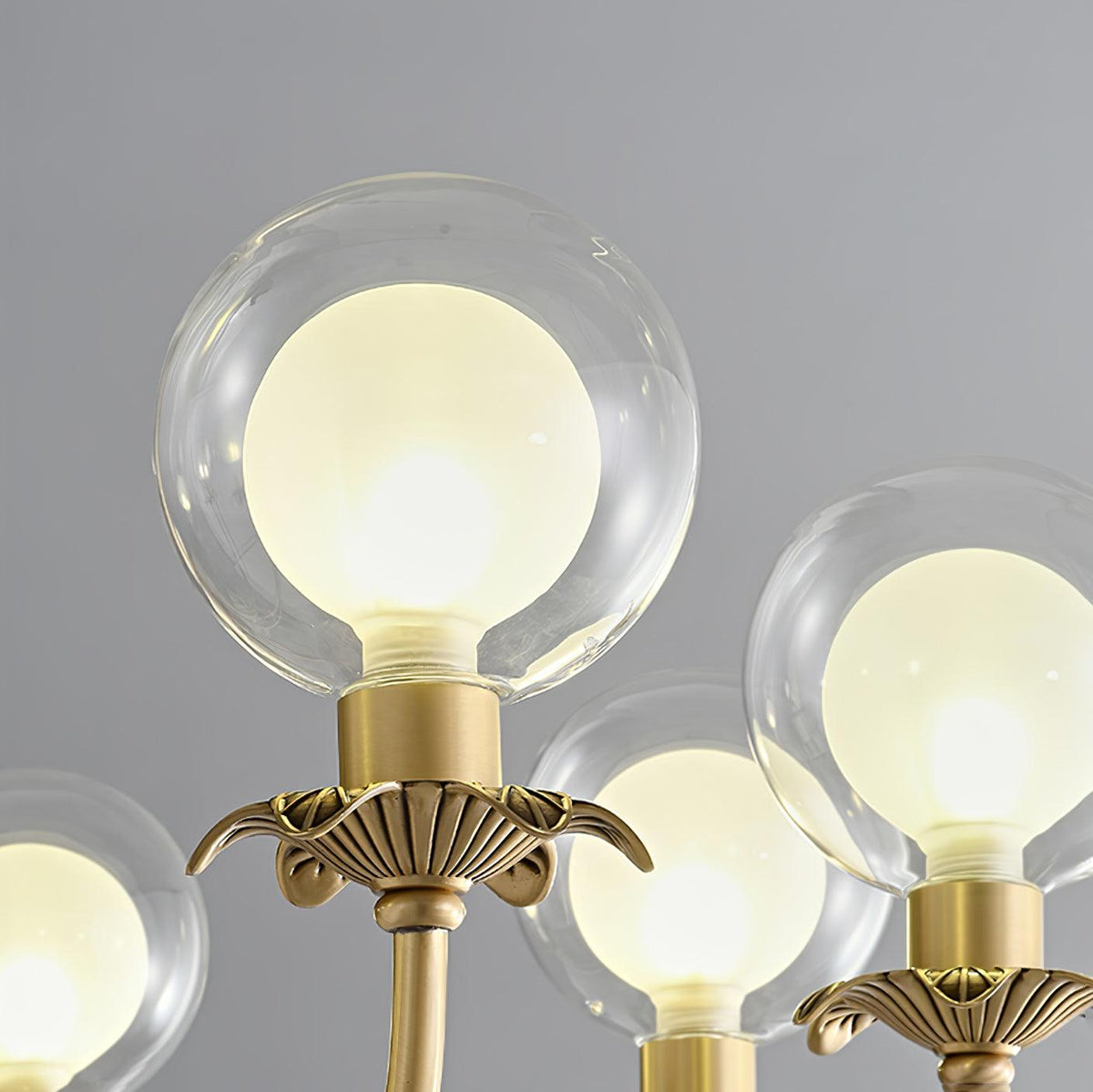 Aureate Radiance Glass Chandelier - view 10