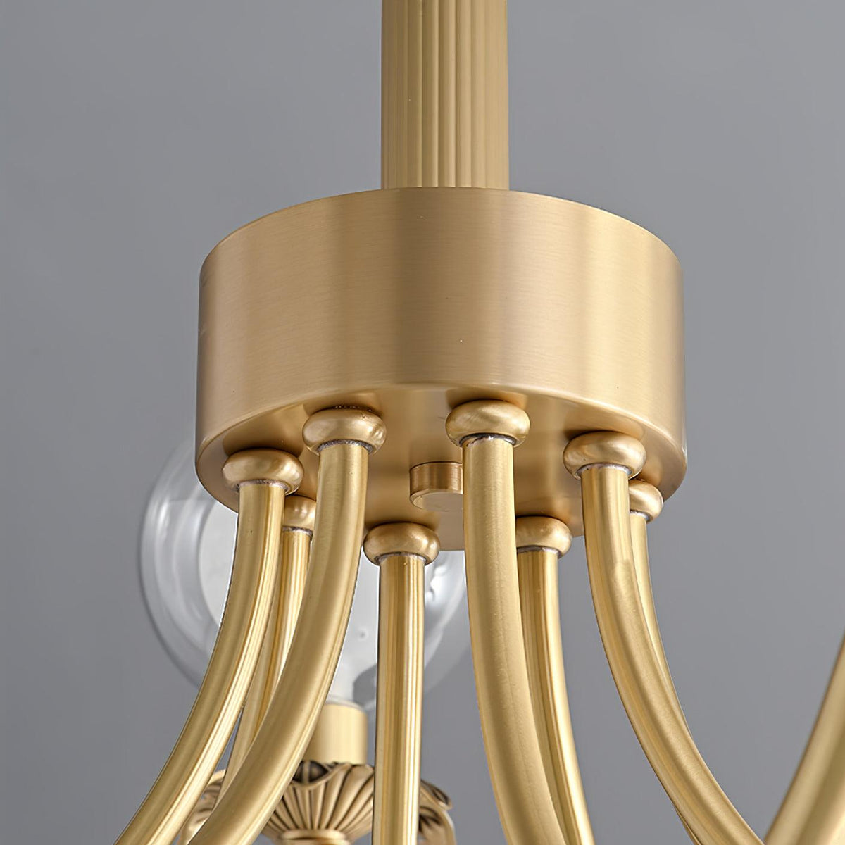 Aureate Radiance Glass Chandelier - view 14