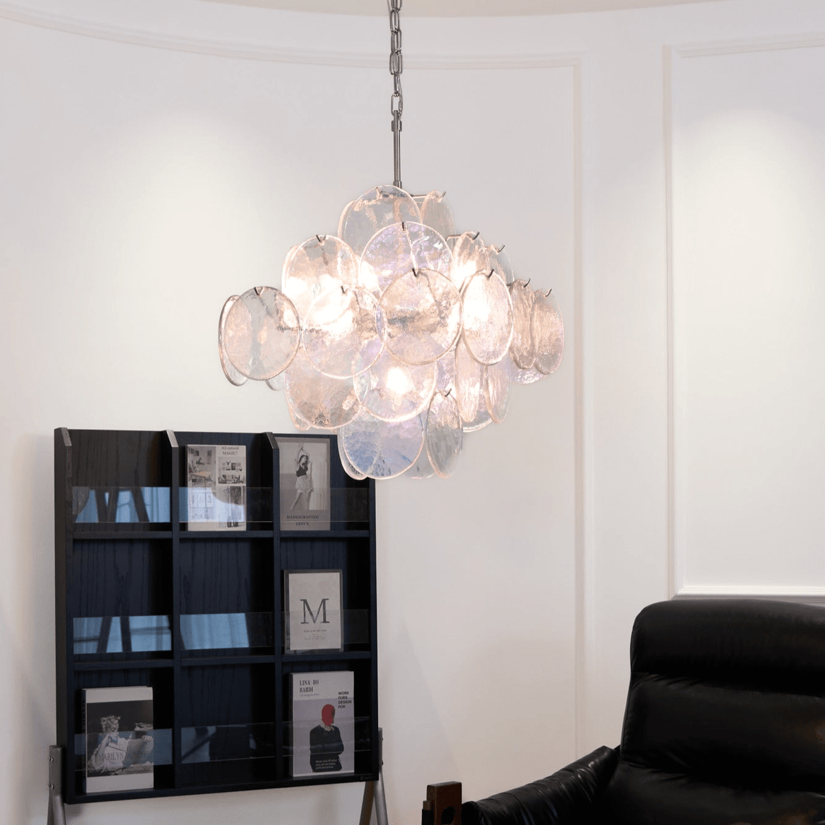 Aurelia Iridescent Murano Chandelier