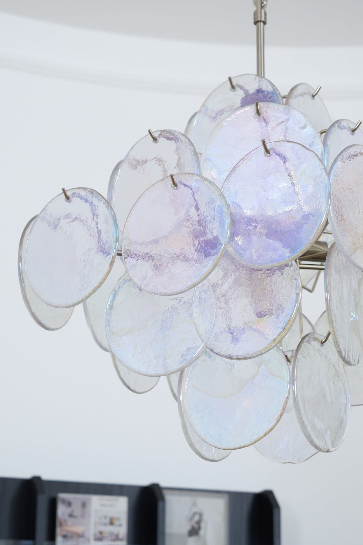 Aurelia Iridescent Murano Chandelier