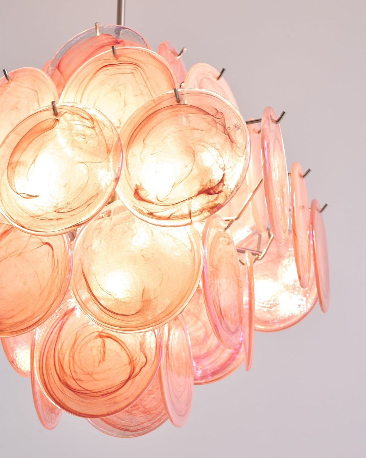 Aurelia Pink Murano Glass Chandelier - view 34