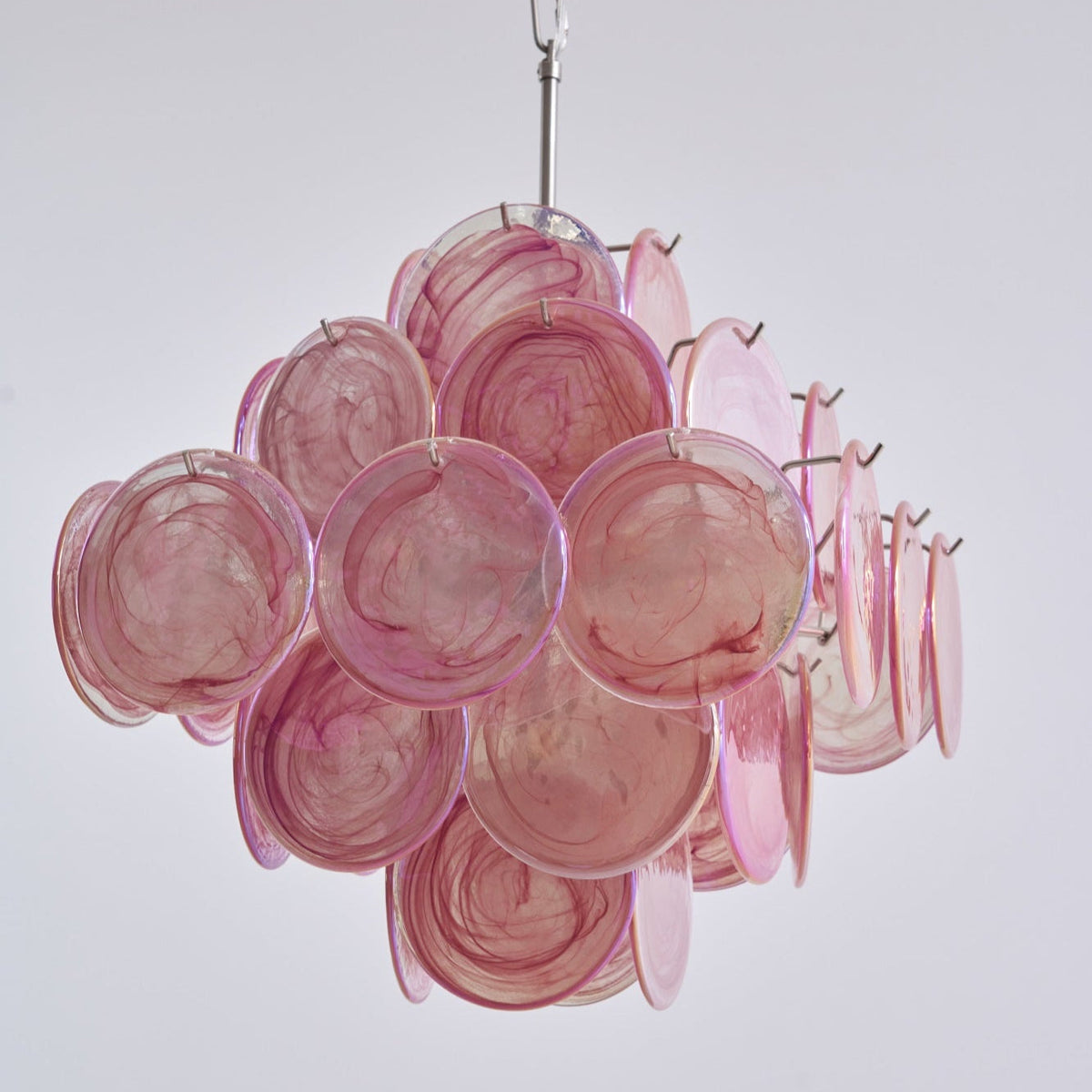 Aurelia Pink Murano Glass Chandelier - view 6