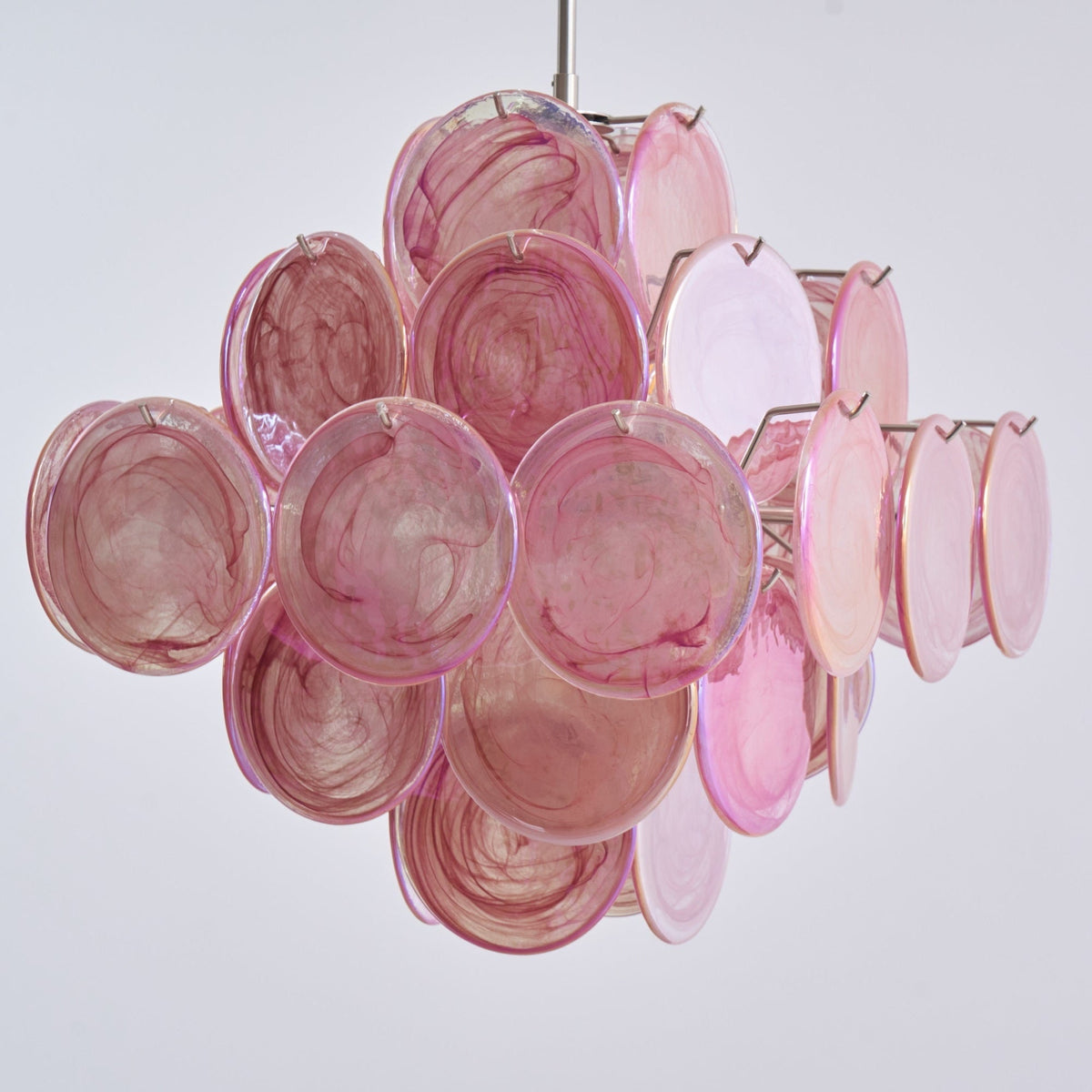 Aurelia Pink Murano Glass Chandelier - view 20