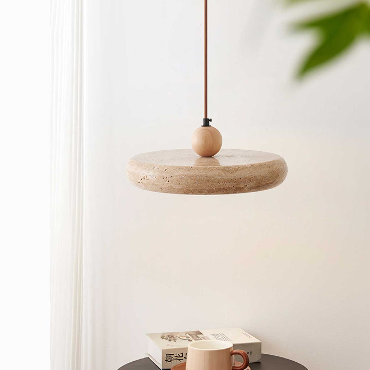 Aurelio Travertine Pendant Light