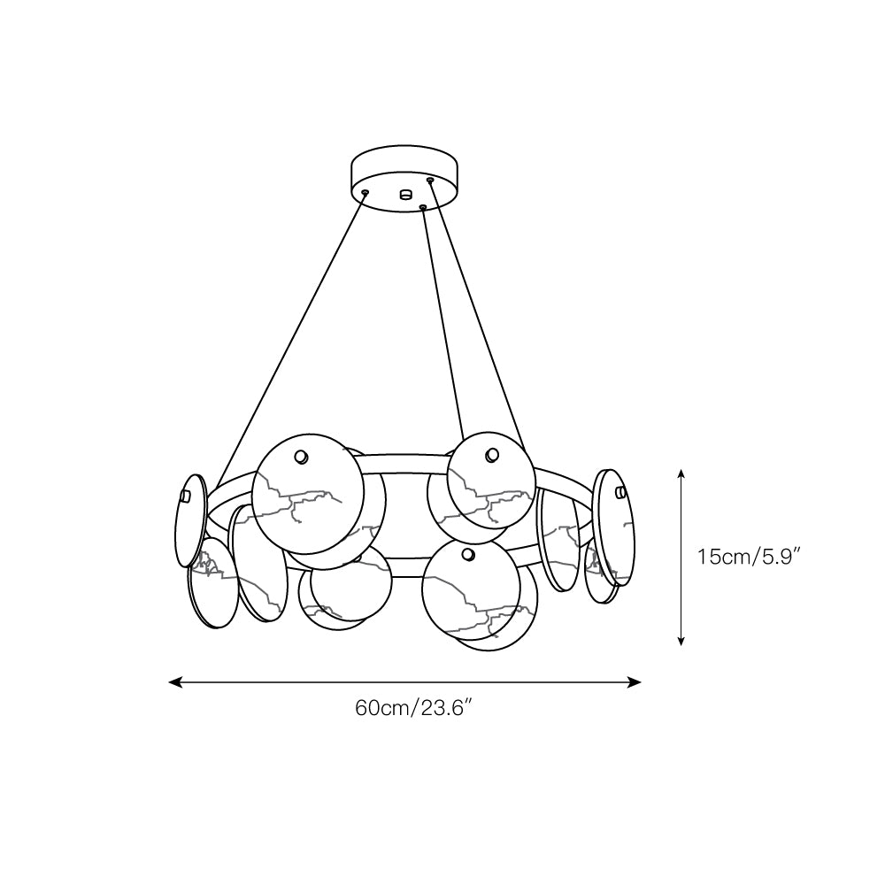 Austen Chandelier - view 4