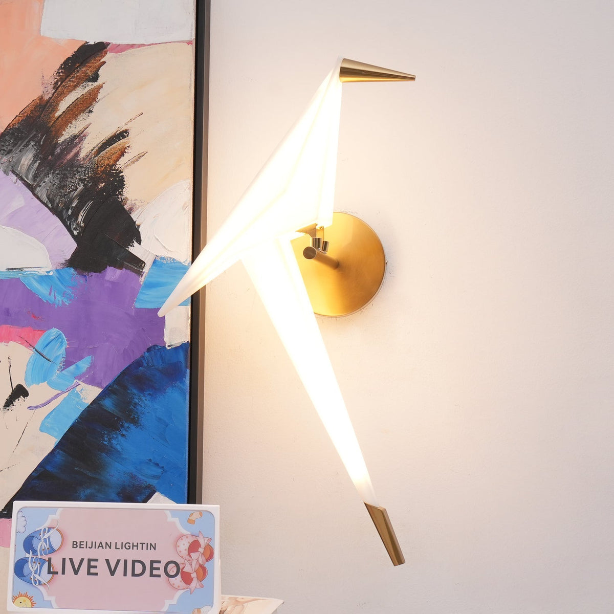 Avian Serenity Wall Lamp - view 11