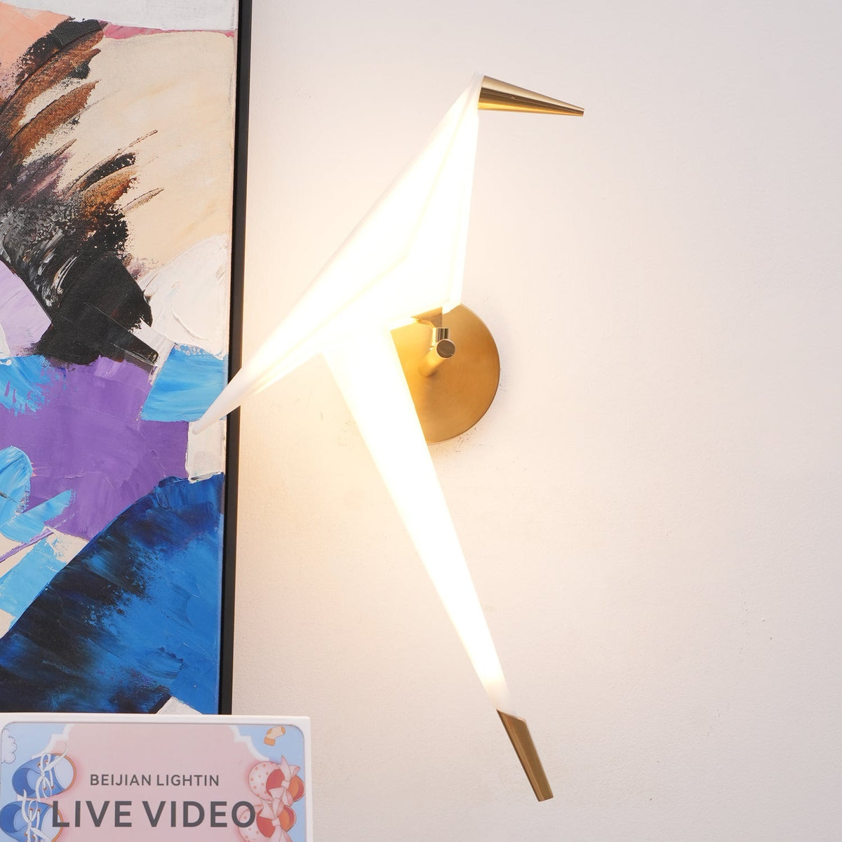 Avian Serenity Wall Lamp - view 7