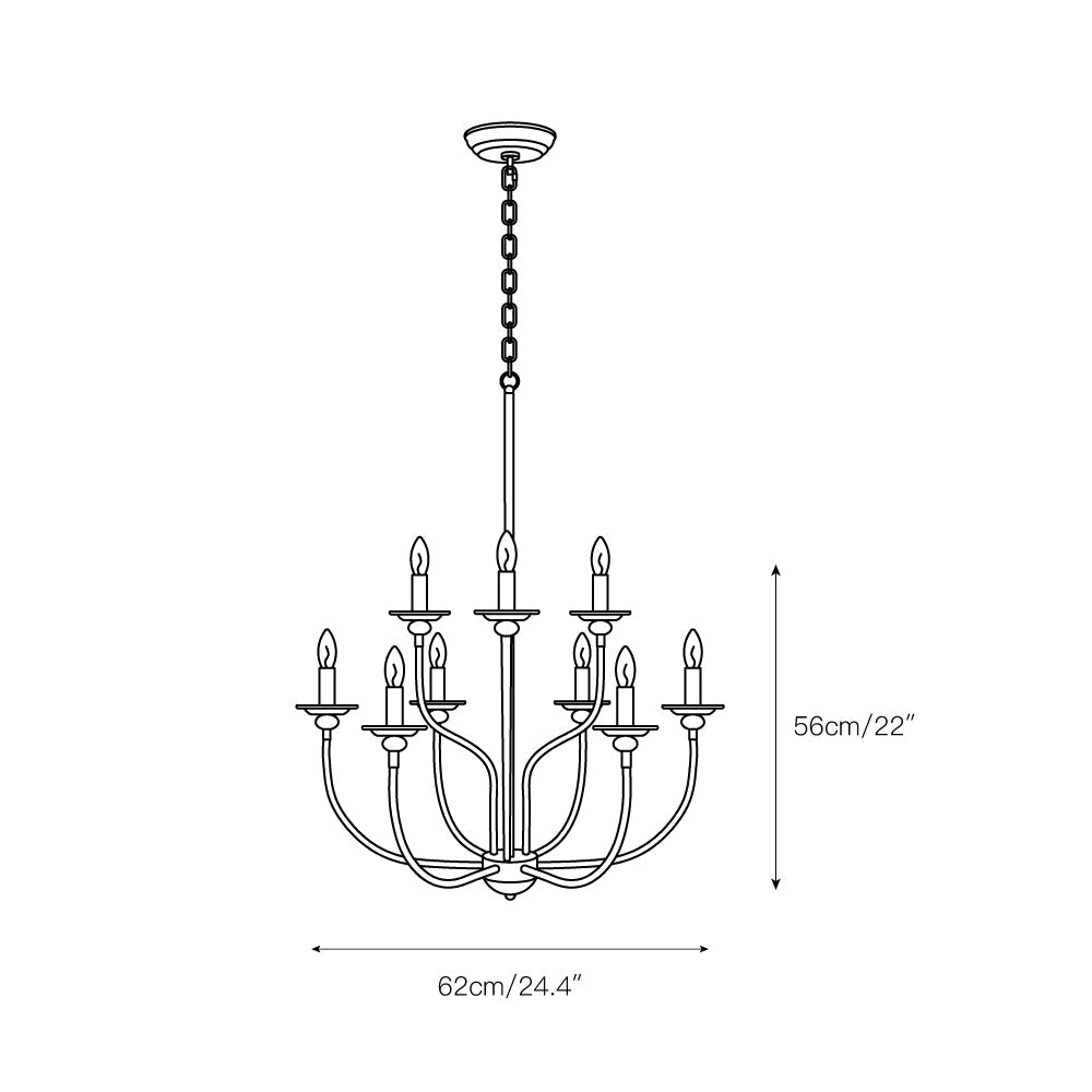 Ayada Chandelier - view 3
