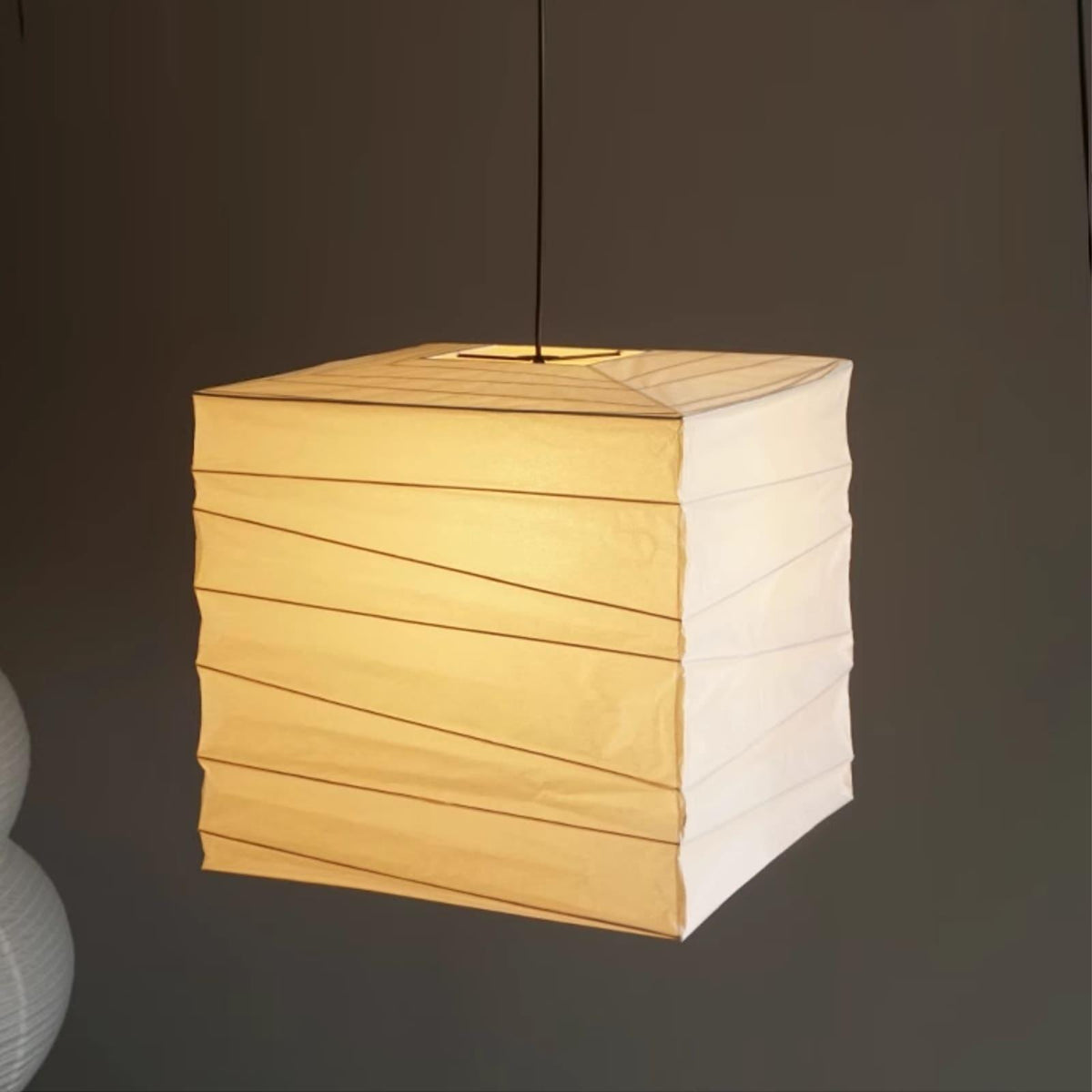 Ayla Paper Cube Pendant Lamp