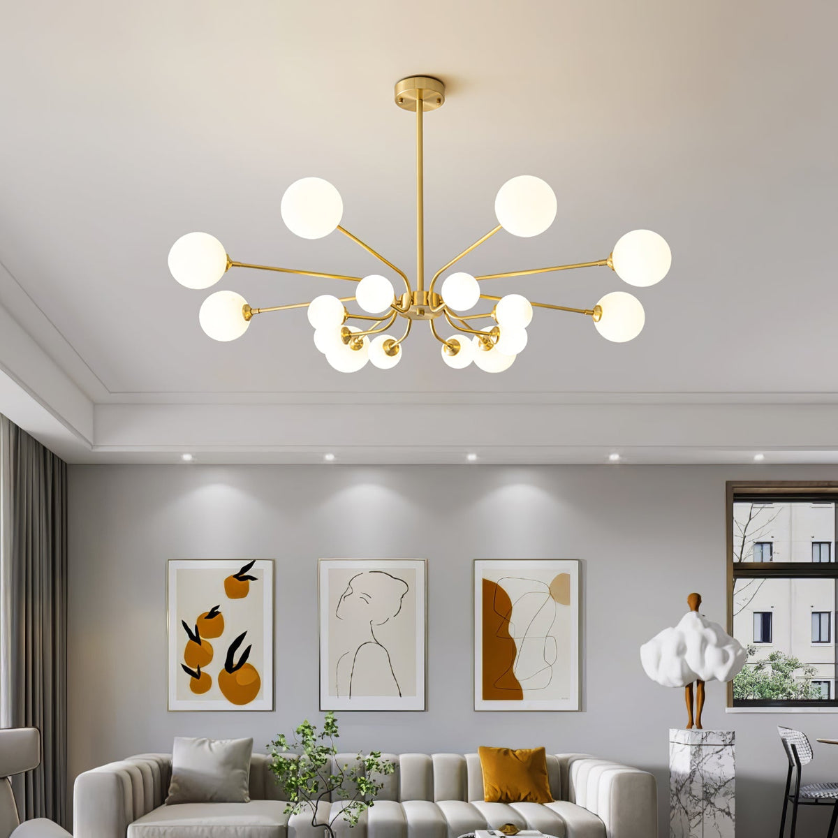 Balloon Ball Chandelier - view 2