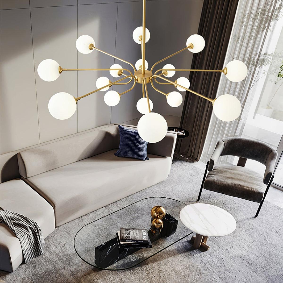 Balloon Ball Chandelier - view 24