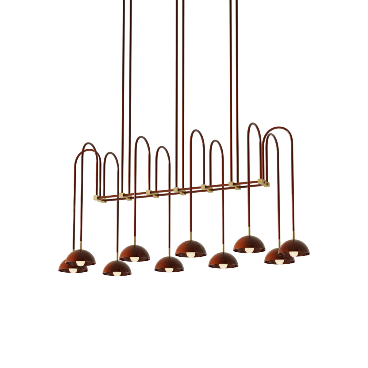 Beaubien Atelier Brass Chandelier