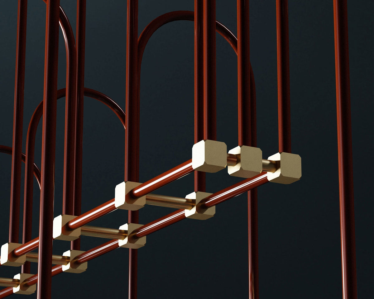 Beaubien Atelier Brass Chandelier - view 16