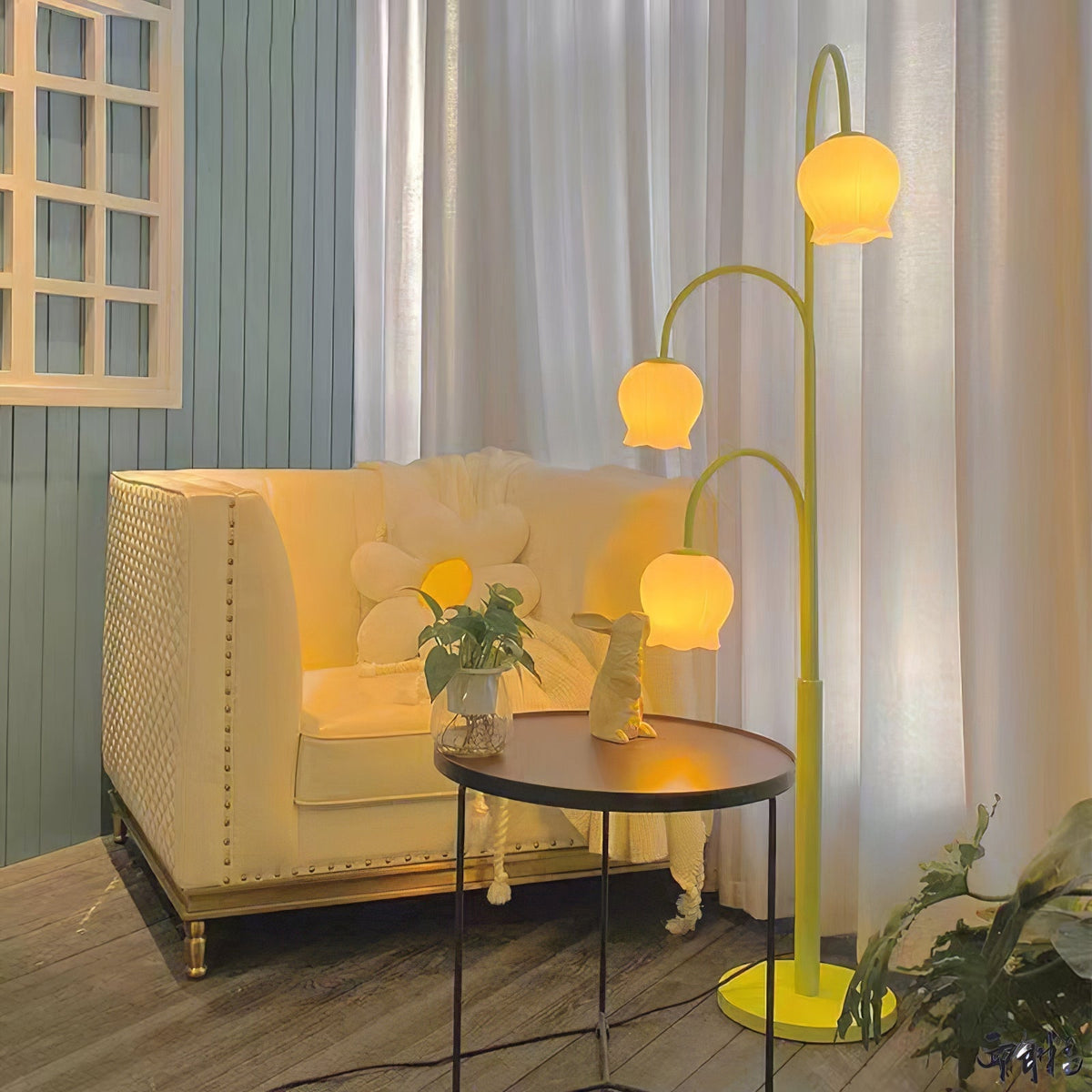 Bell Orchid Floor Lamp - view 10