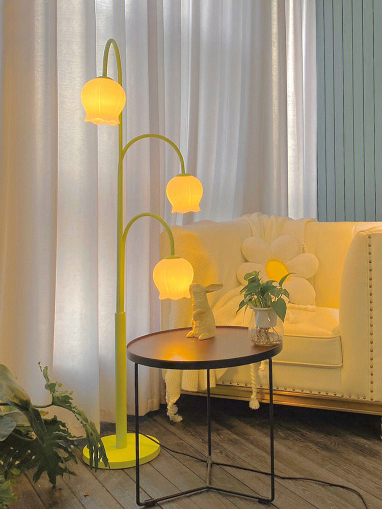 Bell Orchid Floor Lamp - view 17