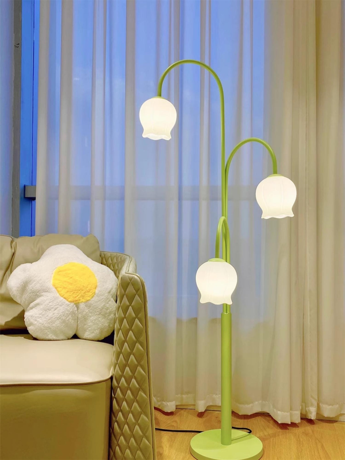 Bell Orchid Floor Lamp - view 18