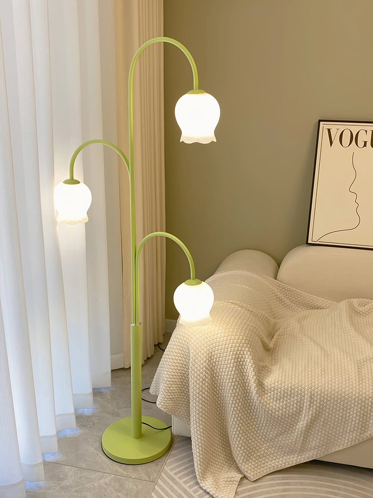 Bell Orchid Floor Lamp - view 20