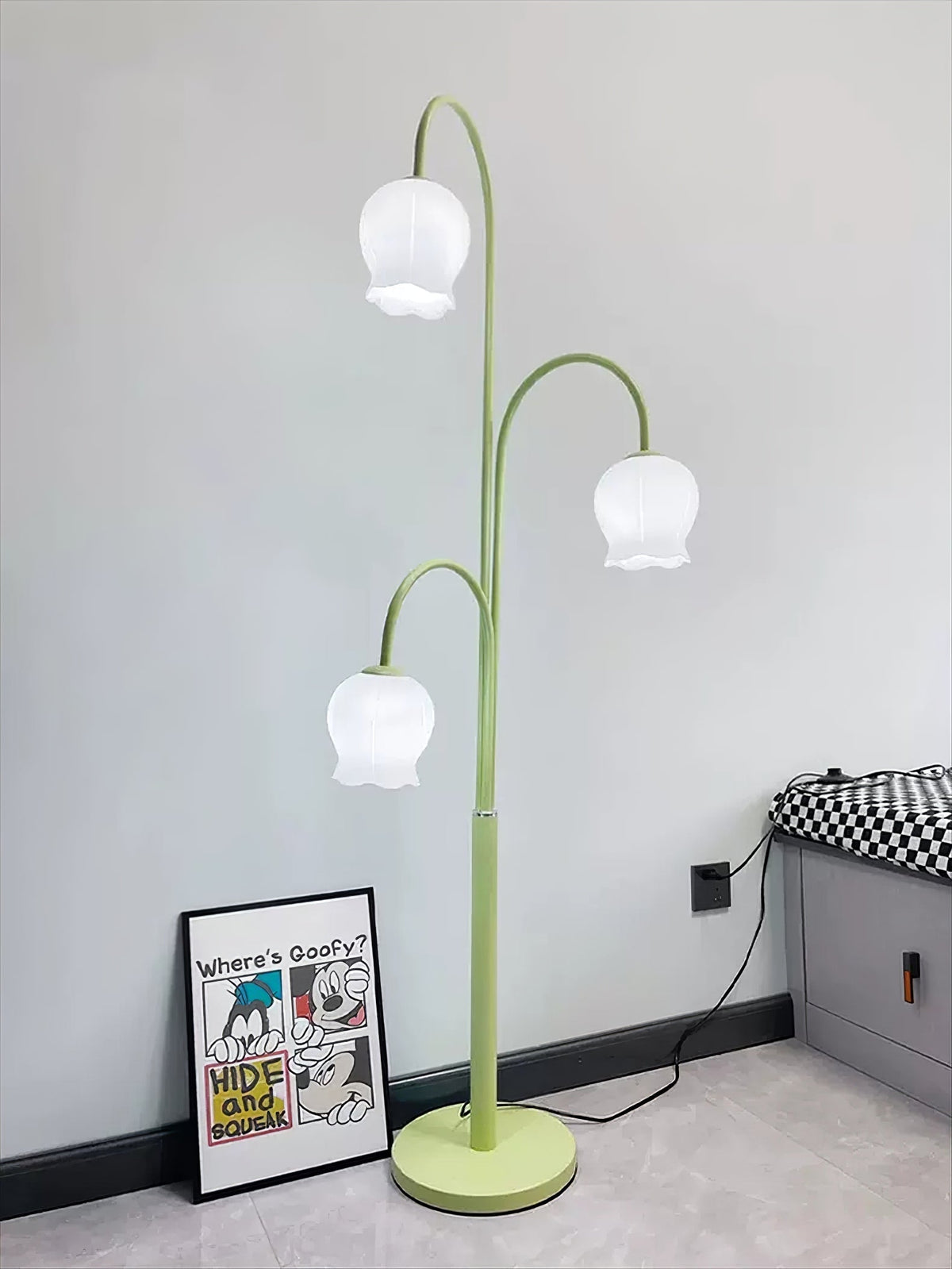 Bell Orchid Floor Lamp - view 30