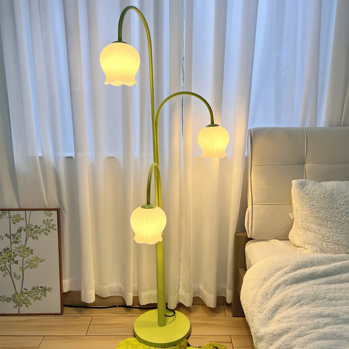 Bell Orchid Floor Lamp - view 5
