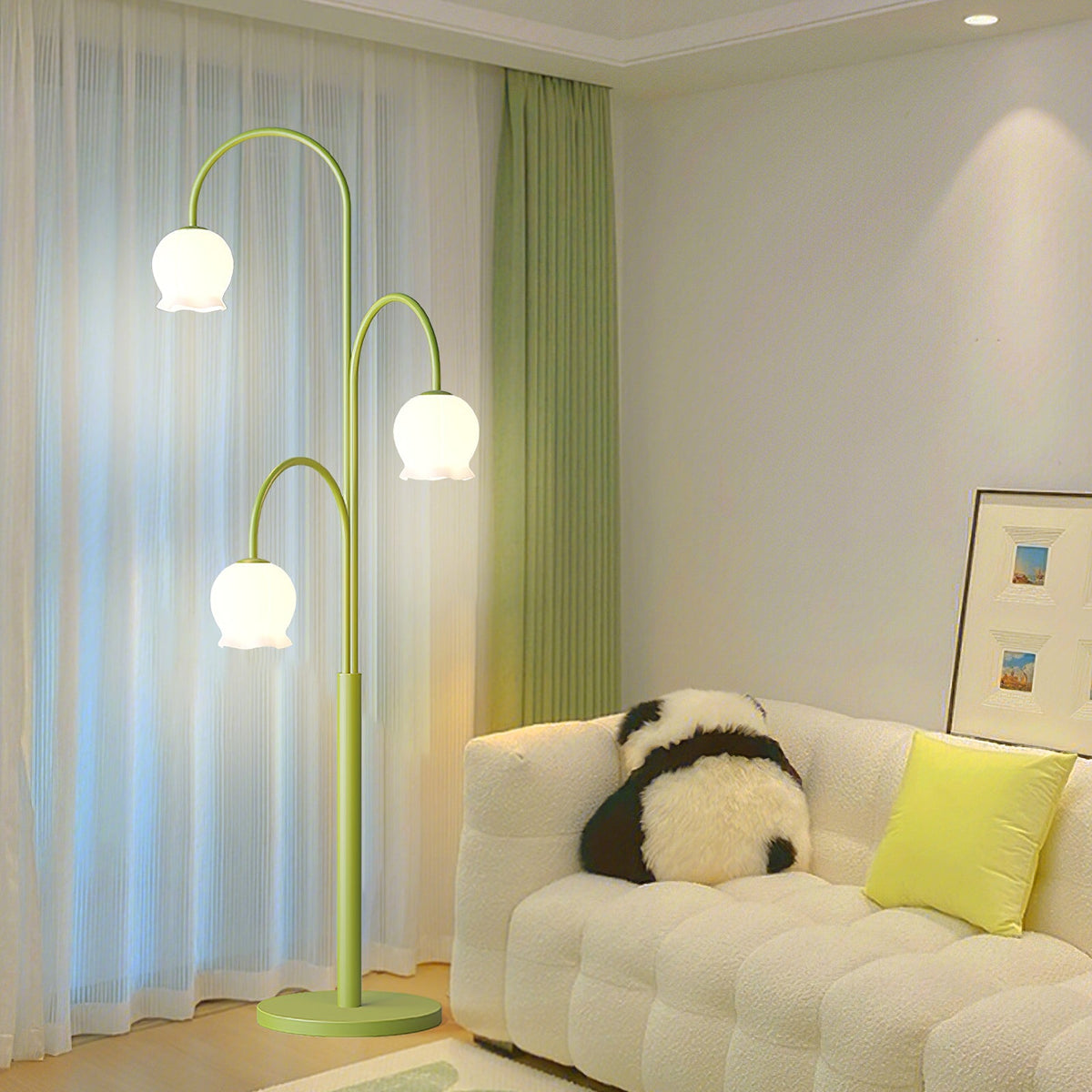 Bell Orchid Floor Lamp - view 8