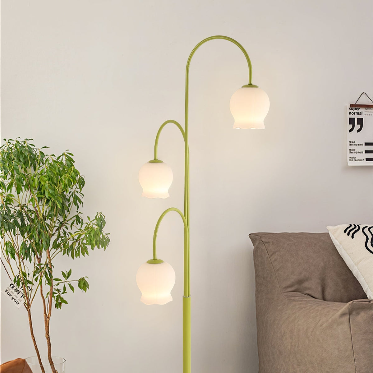 Bell Orchid Floor Lamp - view 9
