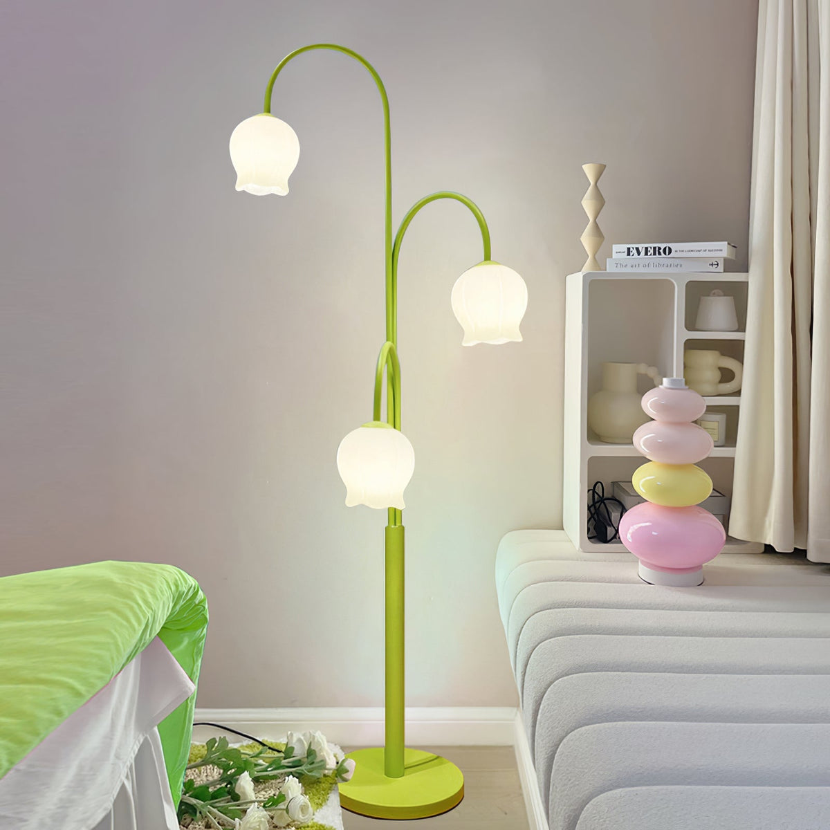 Bell Orchid Floor Lamp - view 4