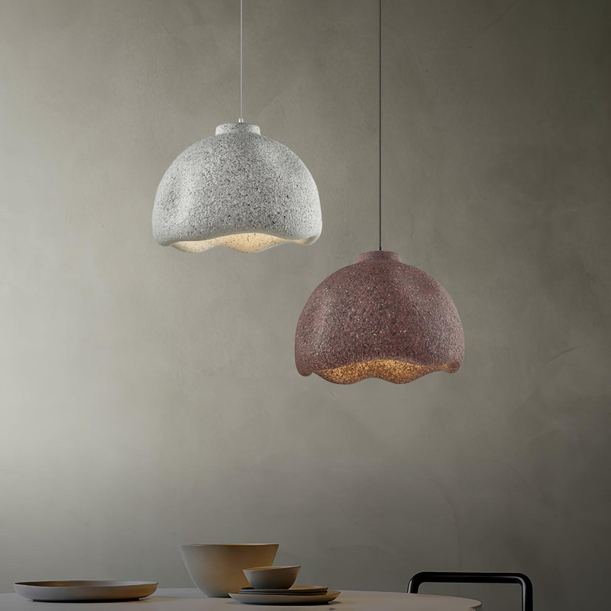 Bells Speckled Pendant Lamp - view 3
