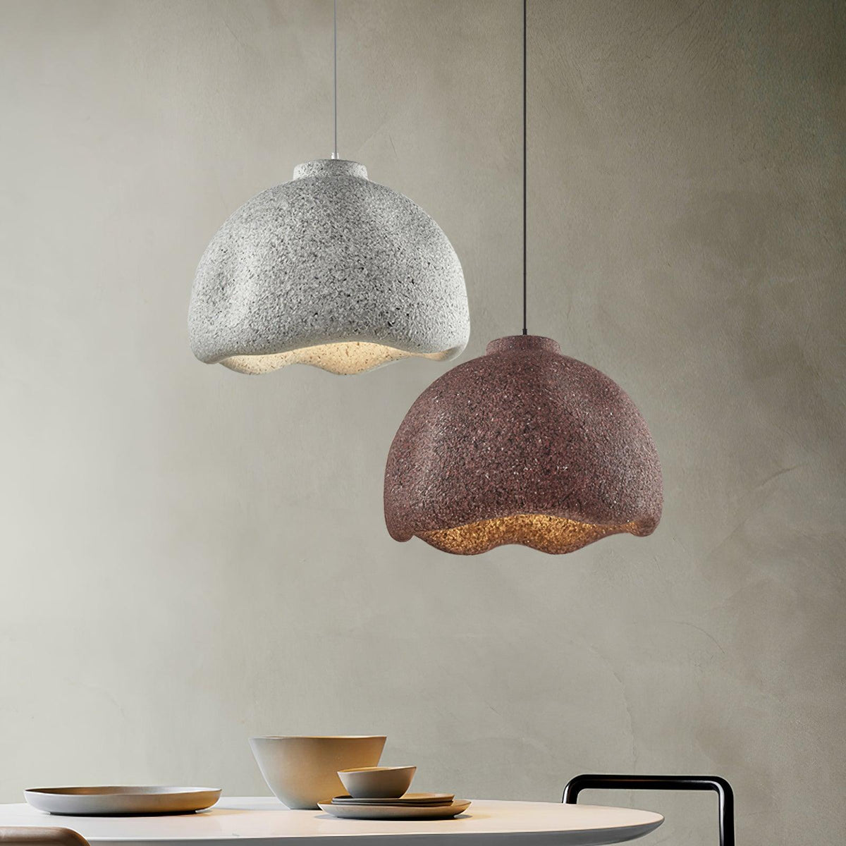 Bells Speckled Pendant Lamp - view 2