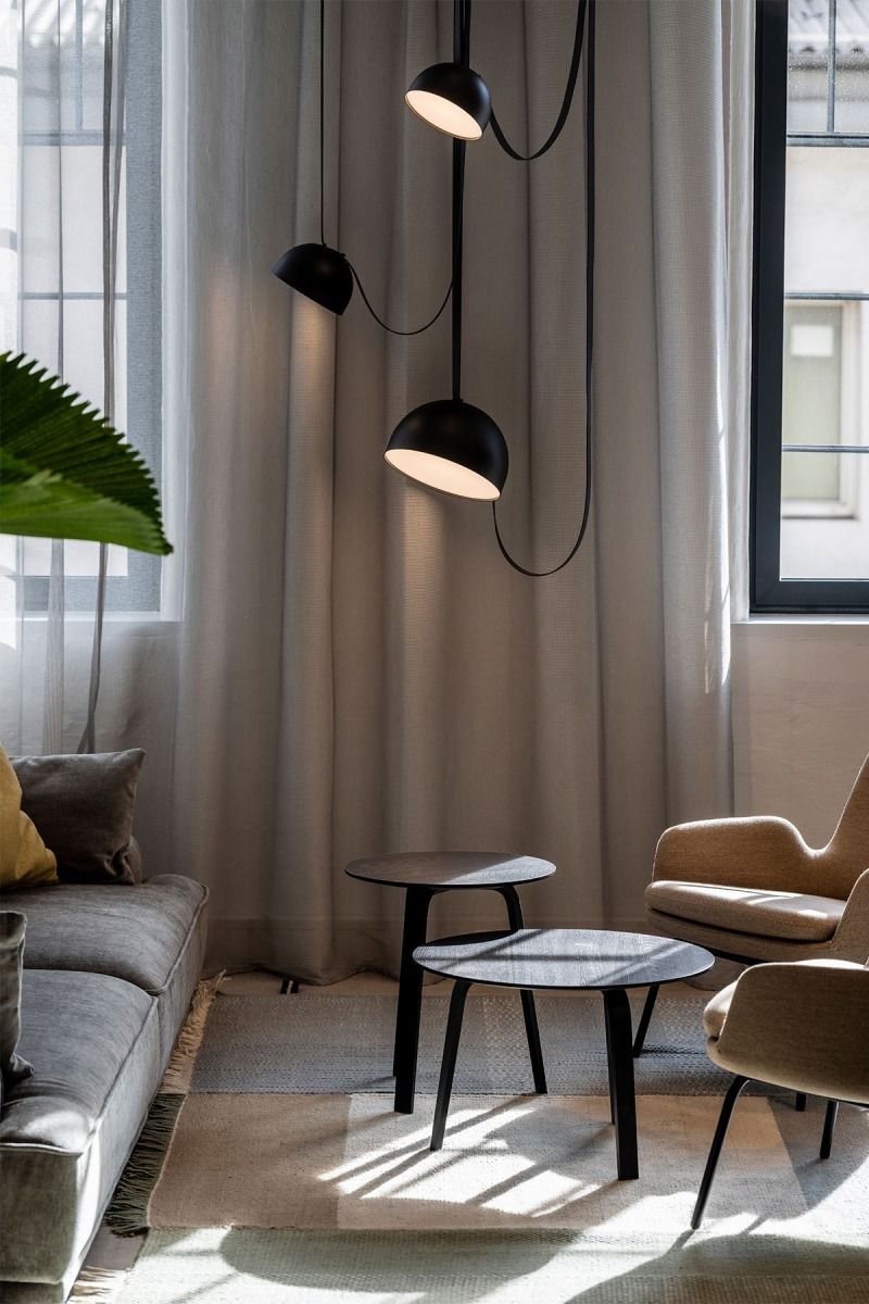 Belts Combination Canvas Pendant Light - view 7
