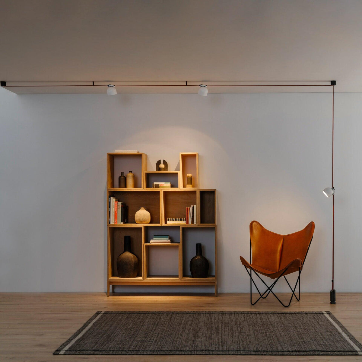 Belts Combination Leather Pendant Light - view 3