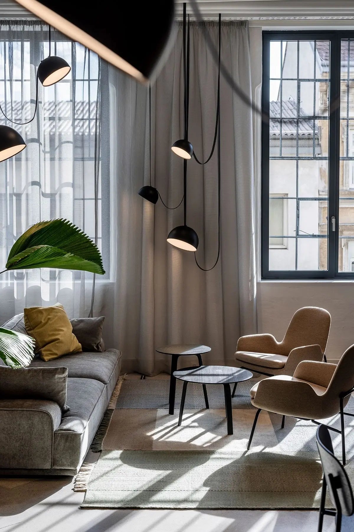 Belts Combination Leather Pendant Light - view 39