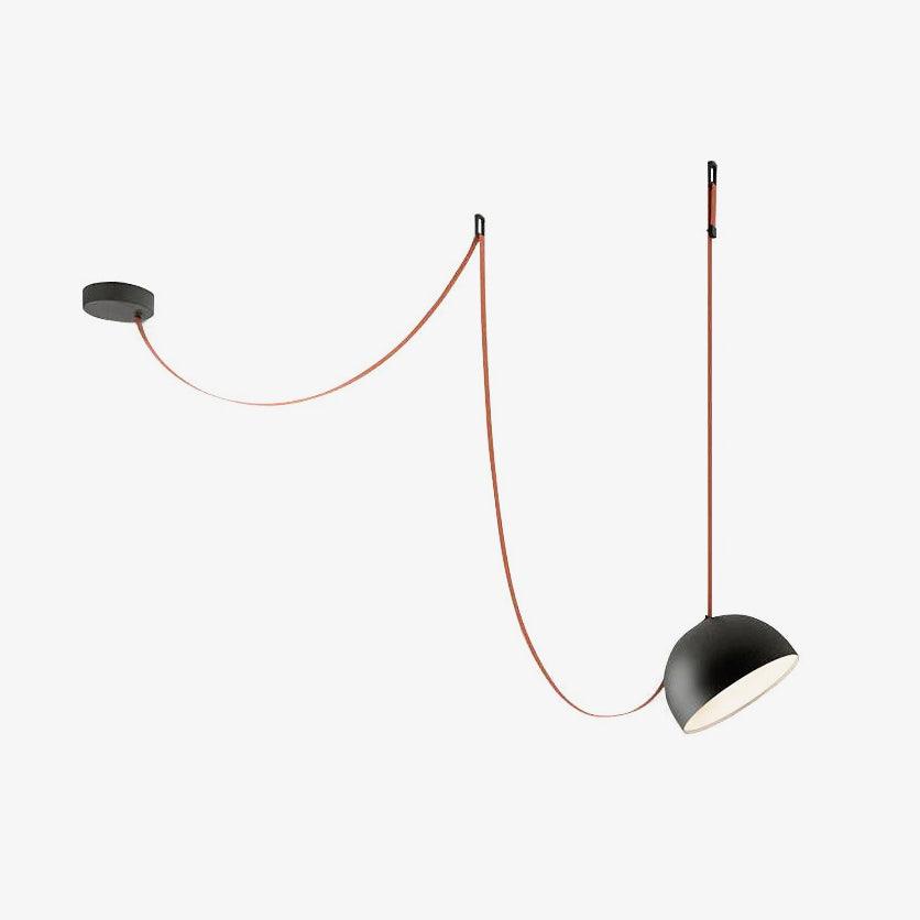Belts Combination Leather Pendant Light - view 7