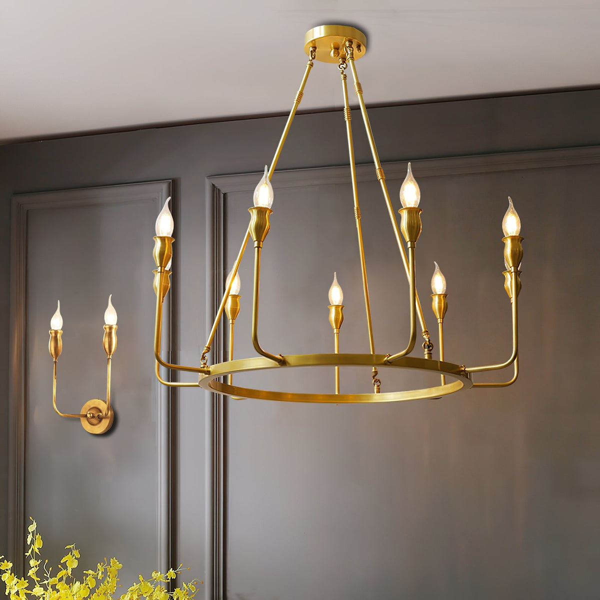 Berlin Candle Chandelier - view 2