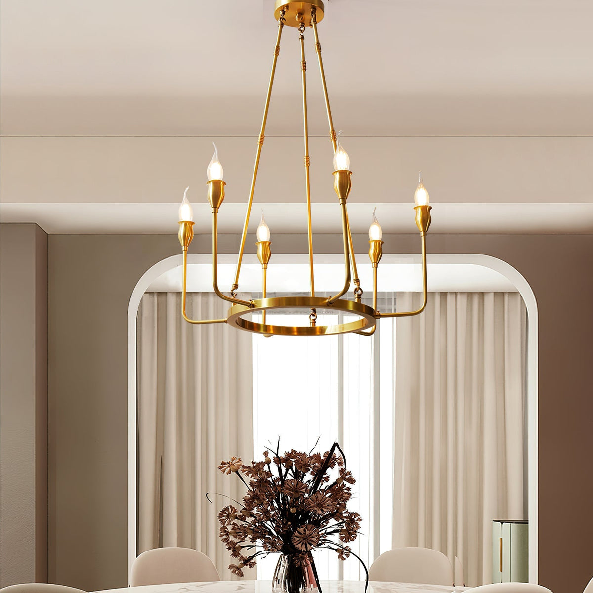 Berlin Candle Chandelier - view 3