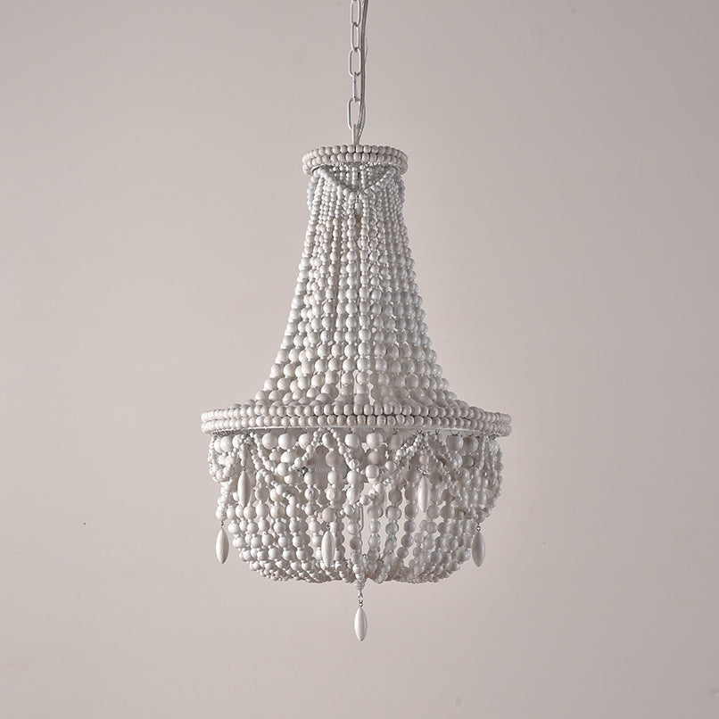 Betsey Wood Bead Chandelier - view 16
