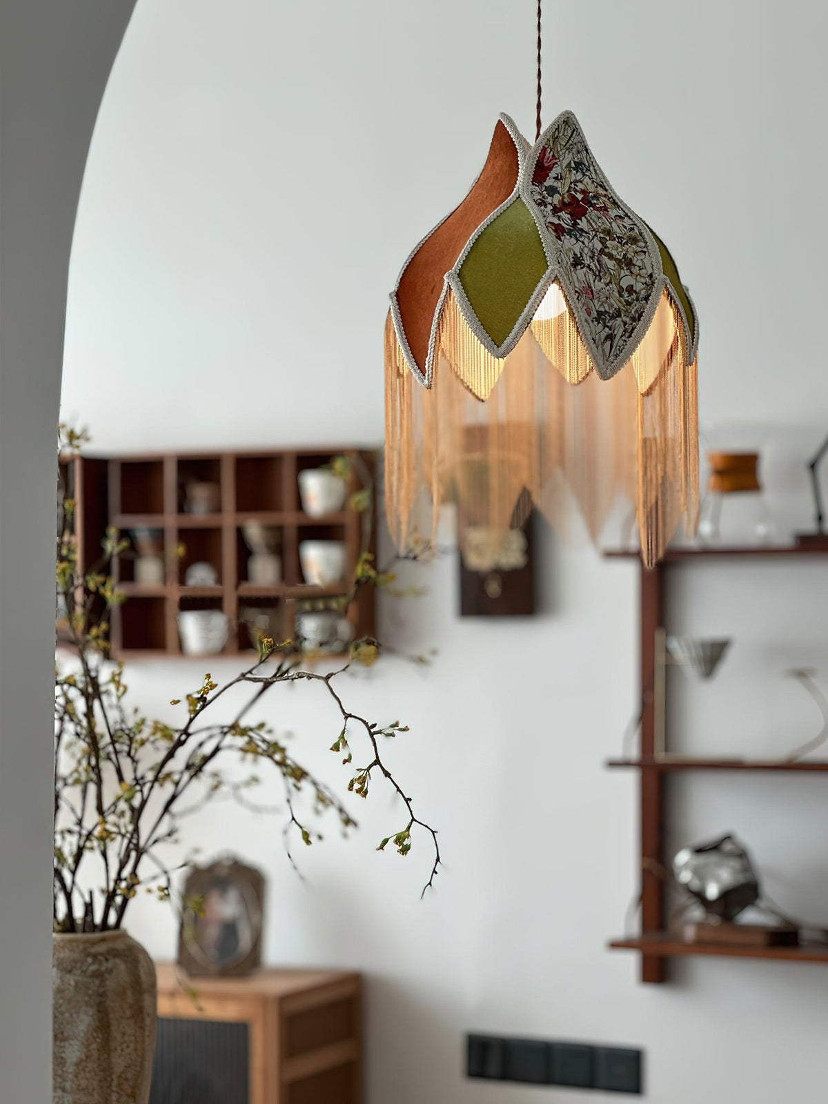 Bette Fringed Pendant Lamp - view 18
