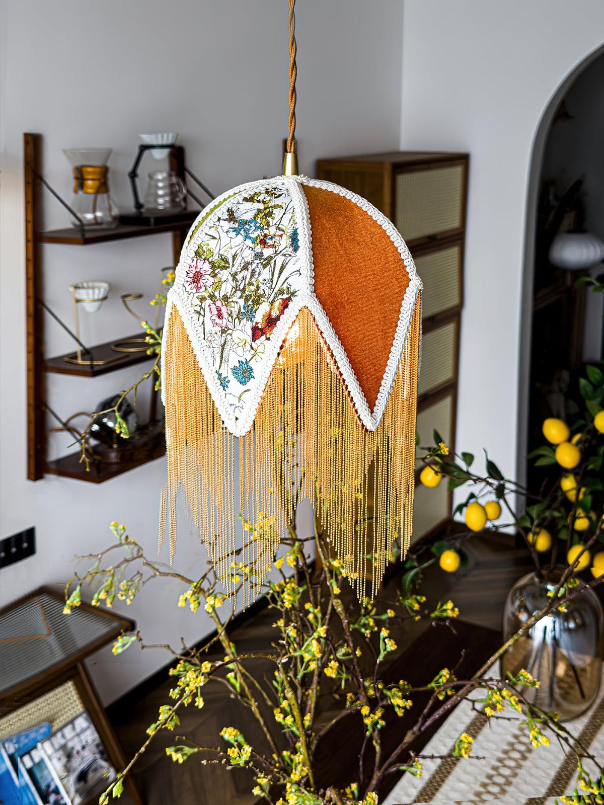 Bette Fringed Pendant Lamp - view 24